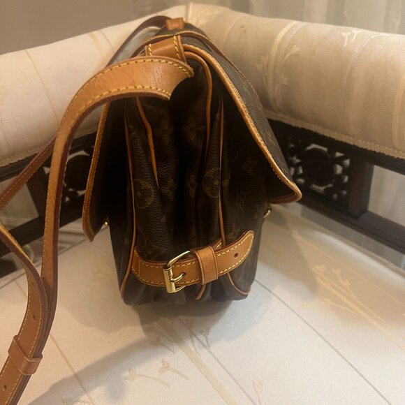 Louis Vuitton Brown and Tan Crossbody Bag - Picture 4 of 7